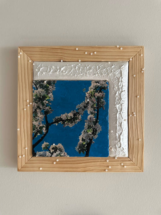 MixedMedia Kunstwerk "BLOSSOM PEARL"