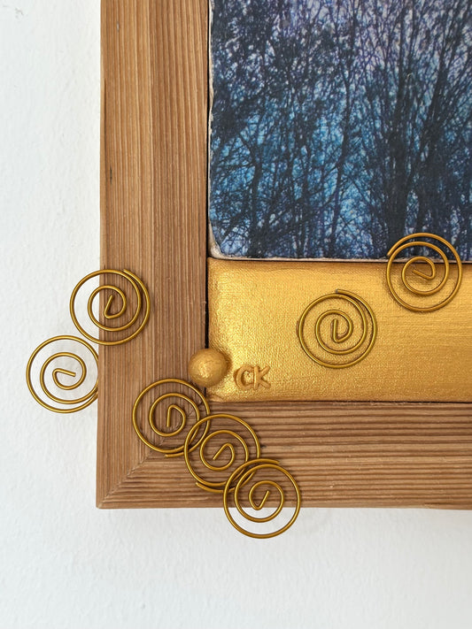 MixedMedia Kunstwerk "SKY FULL OF MOONS"