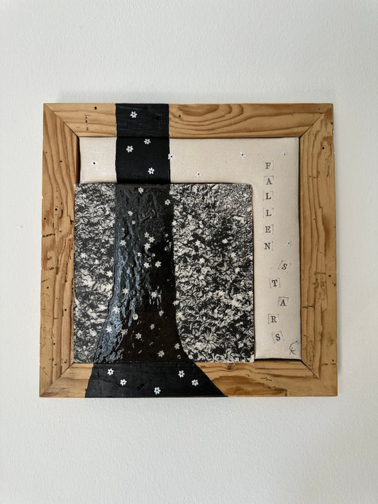 MixedMedia Kunstwerk "FALLEN STARS"