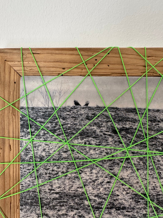 MixedMedia Kunstwerk "TRAPPED"