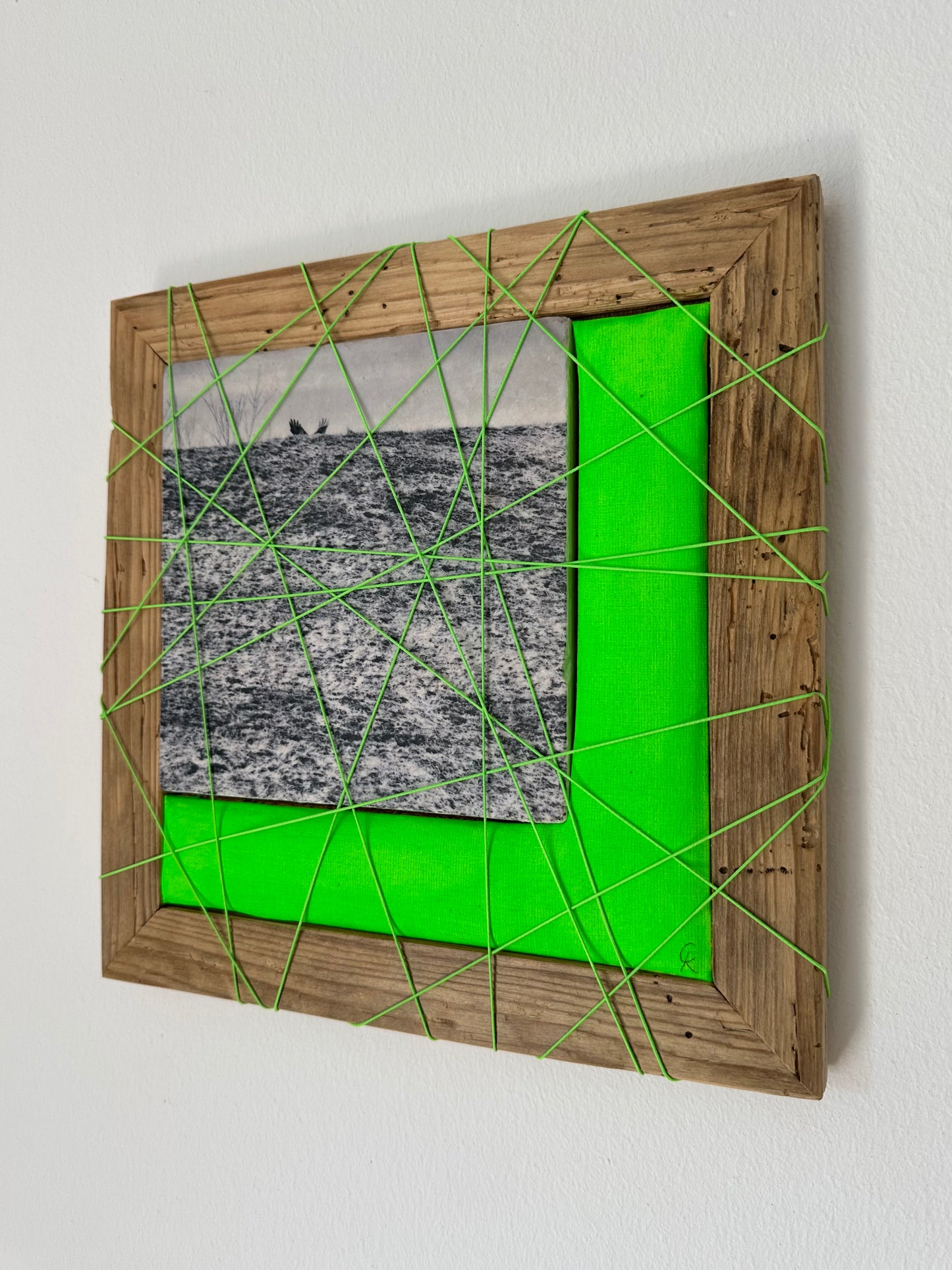 MixedMedia Kunstwerk "TRAPPED"