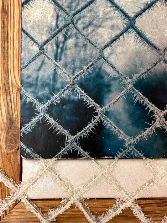 MixedMedia Kunstwerk "WHAT IF?"