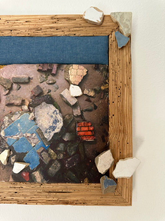 MixedMedia Kunstwerk "BROKEN"
