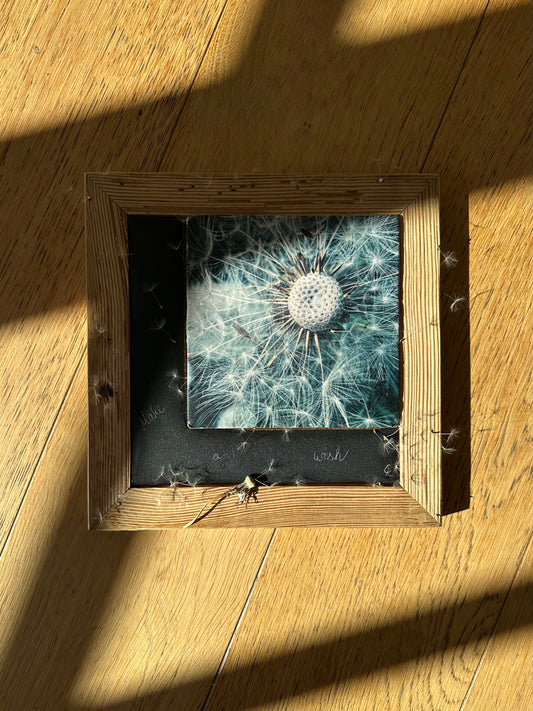 MixedMedia Kunstwerk "MAKE A WISH"