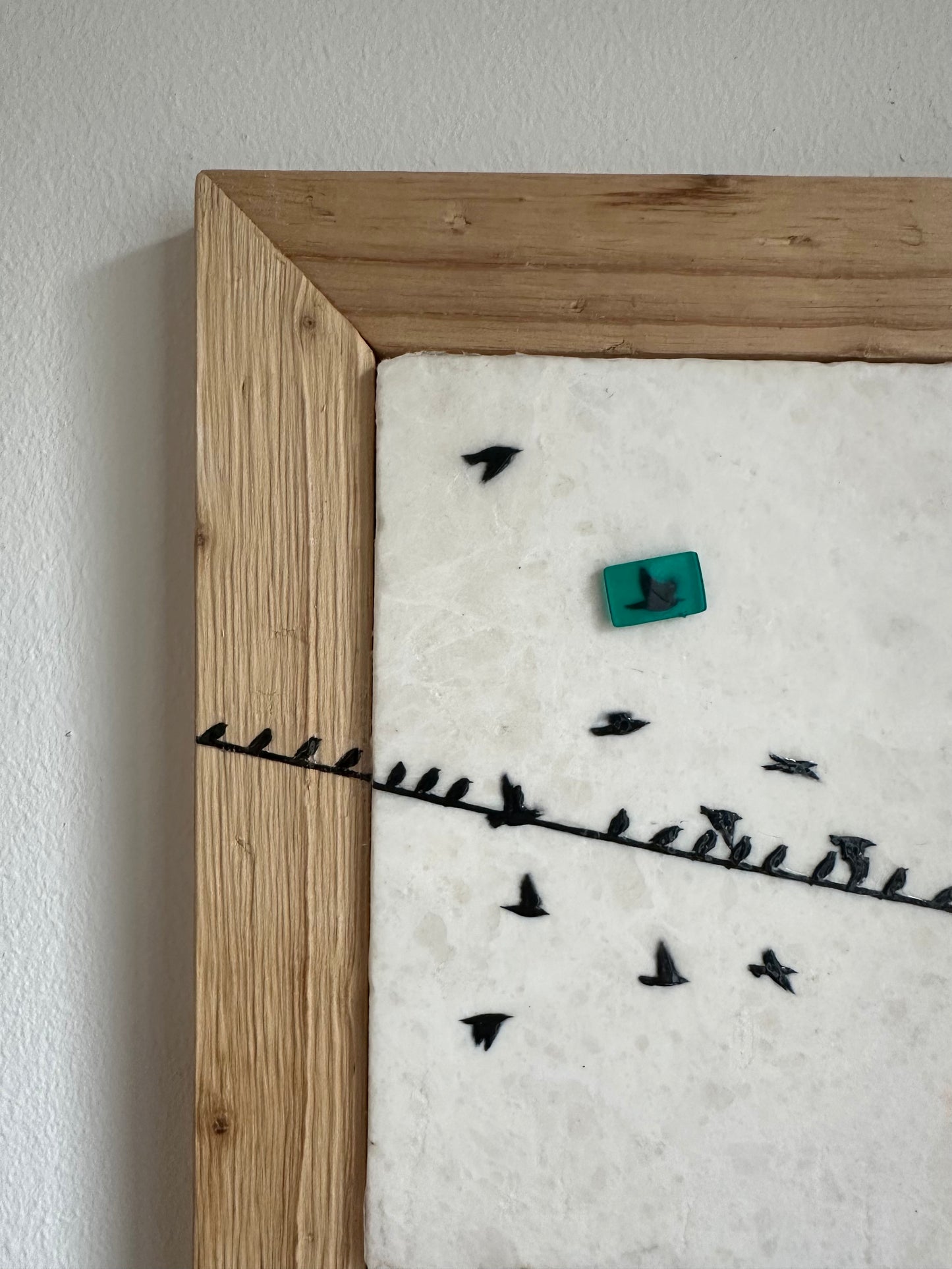 MixedMedia Kunstwerk "ON.LINE"