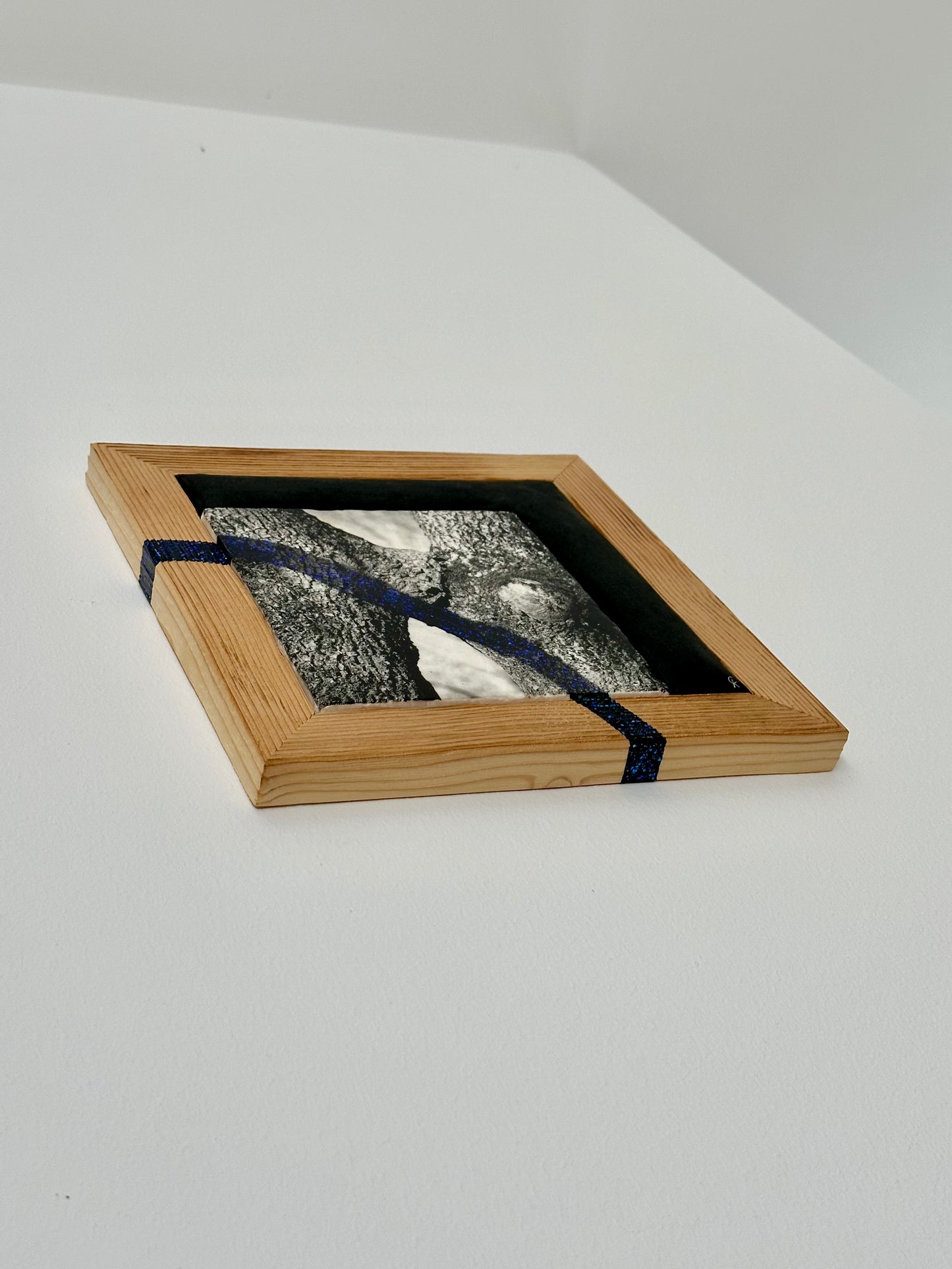 MixedMedia Kunstwerk "KISSING TREES"