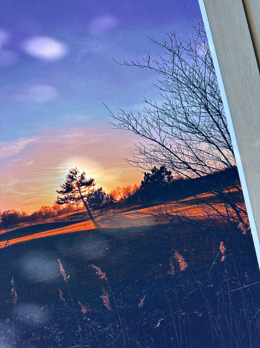 FineArt Print "SUNSET COLORS"