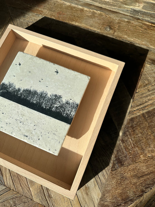 MixedMedia Kunstwerk "THE FLOATING STONES #9