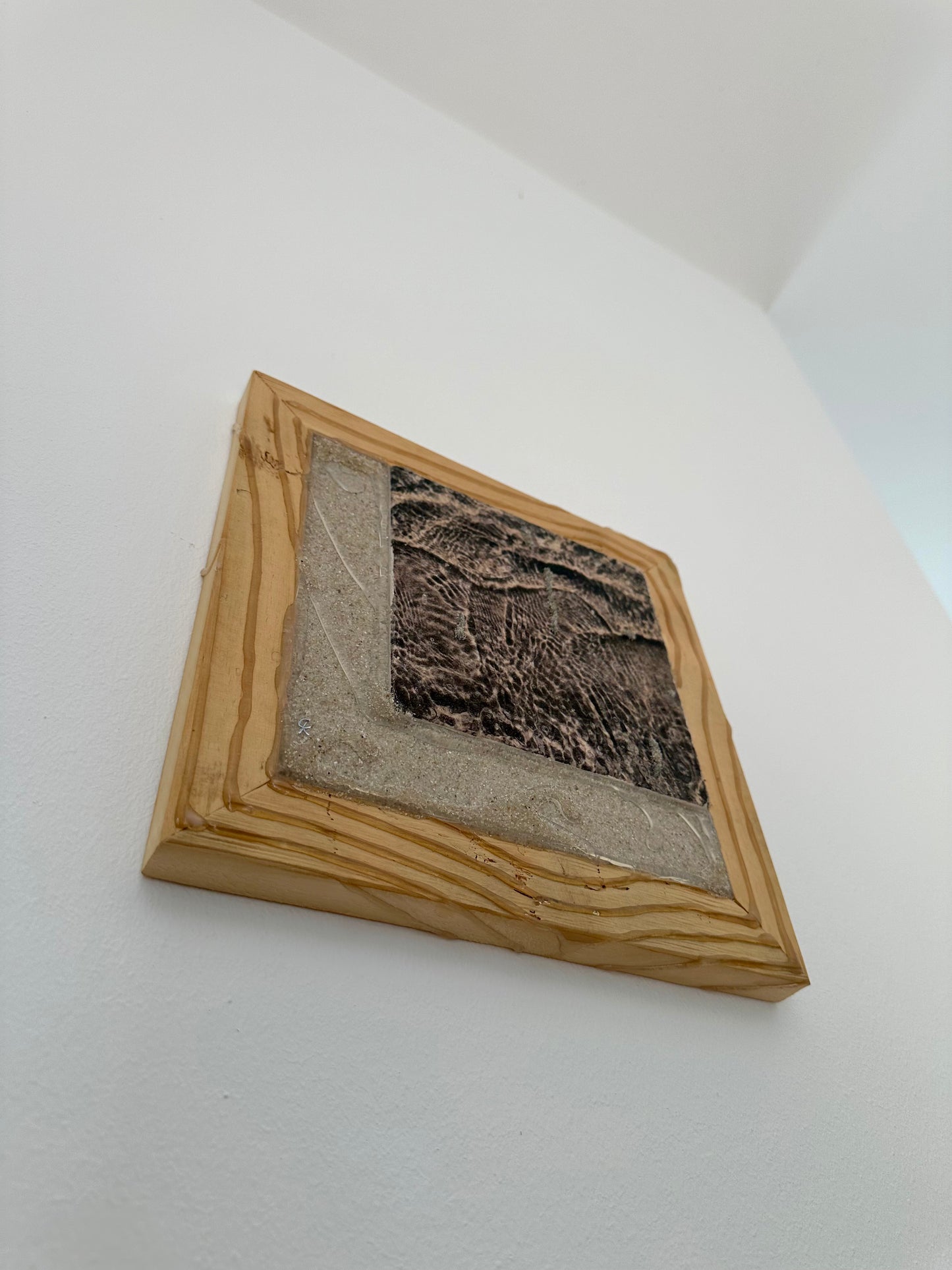 MixedMedia Kunstwerk "SANDY WAVES"