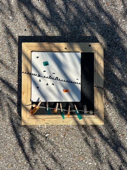 MixedMedia Kunstwerk "ON.LINE"