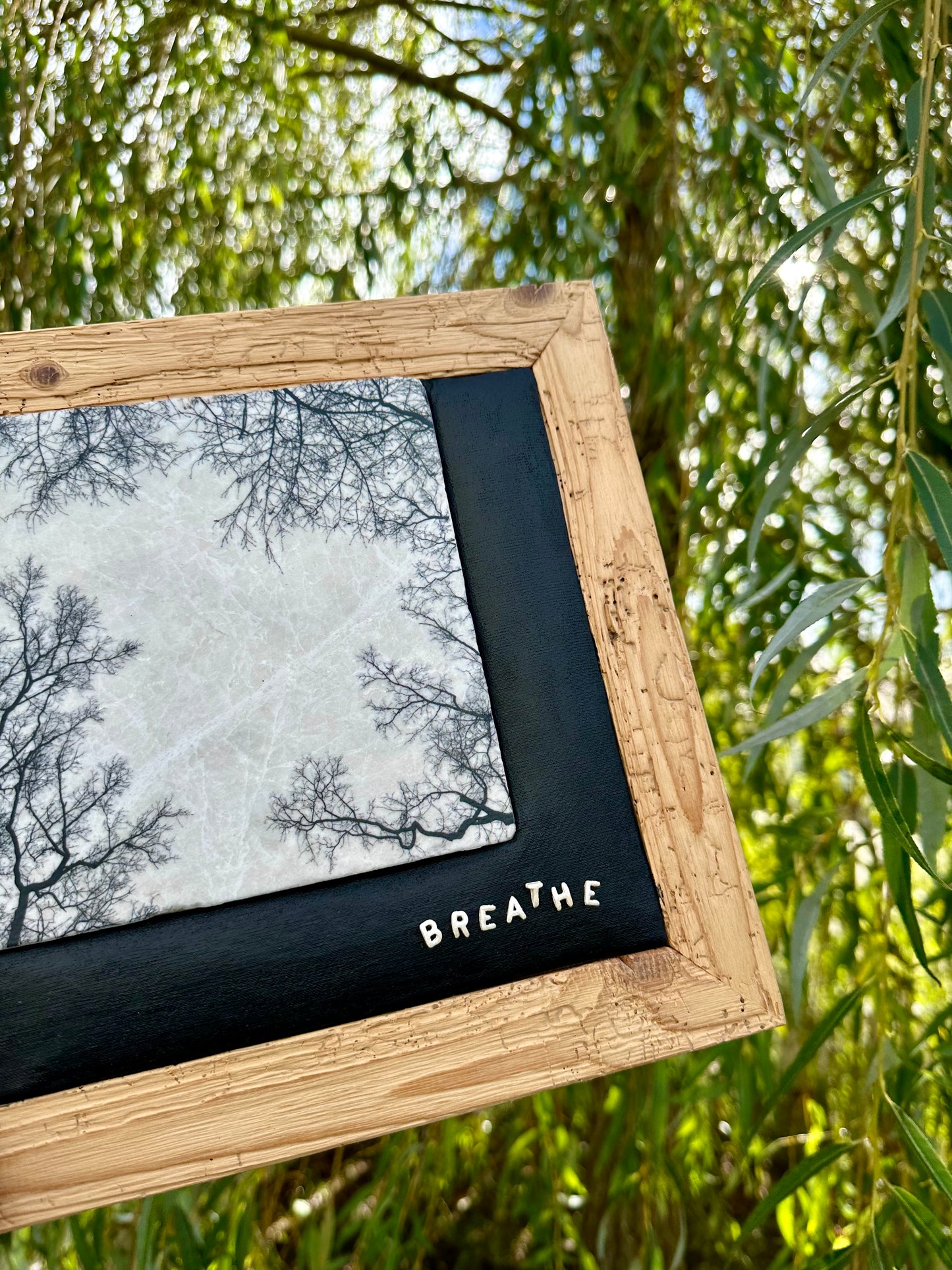 MixedMedia Kunstwerk "BREATHE"