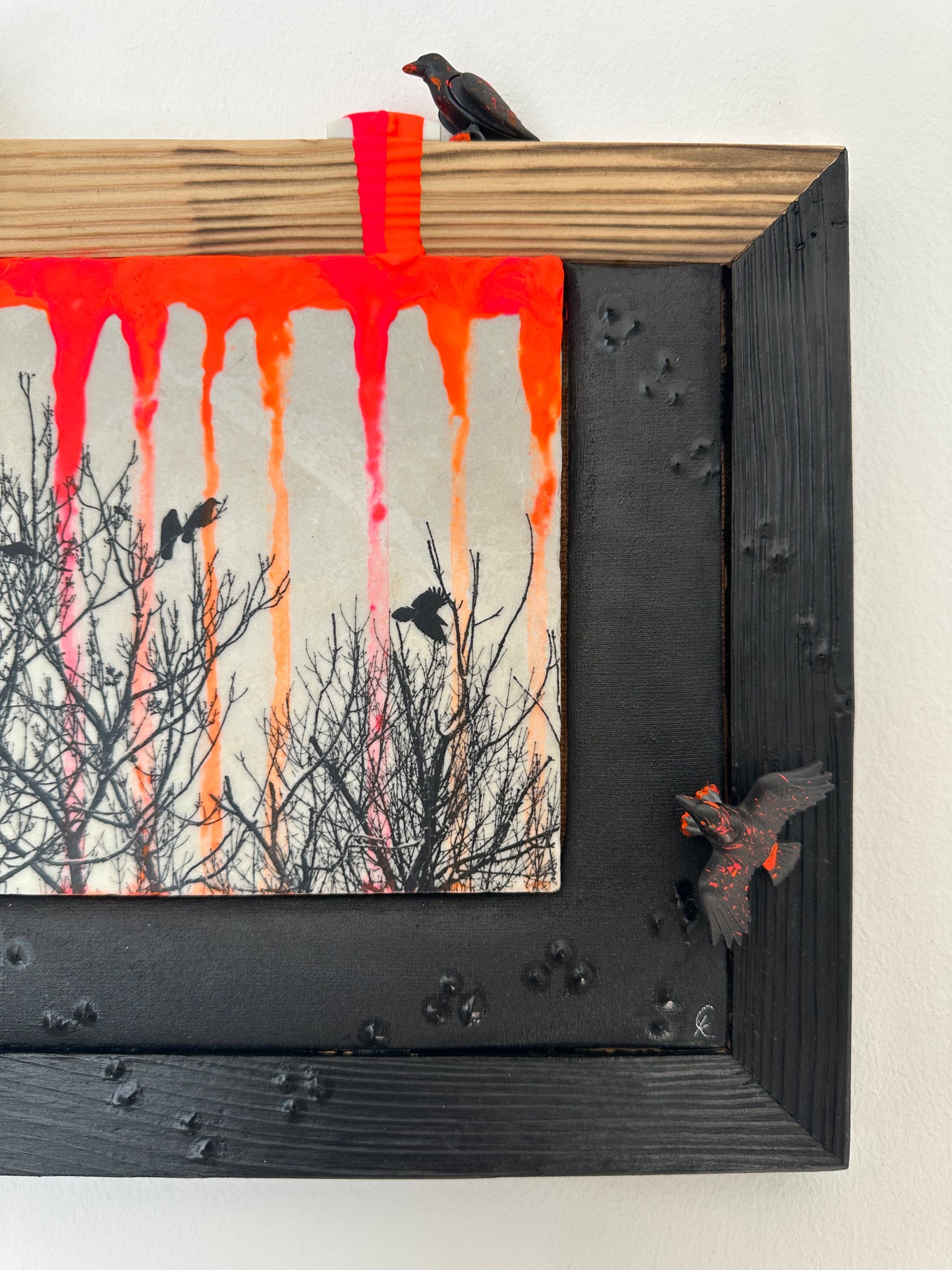 MixedMedia Kunstwerk "BACK IN TOWN"