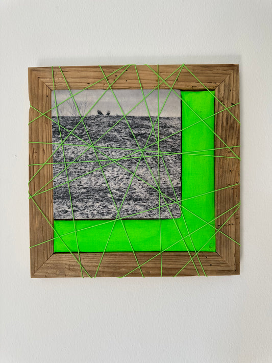 MixedMedia Kunstwerk "TRAPPED"