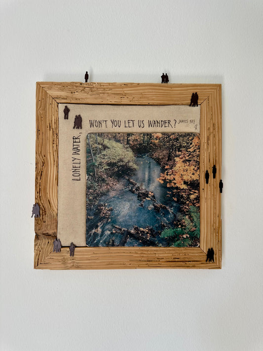 MixedMedia Kunstwerk "LONELY WATER"