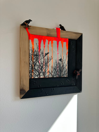 MixedMedia Kunstwerk "BACK IN TOWN"