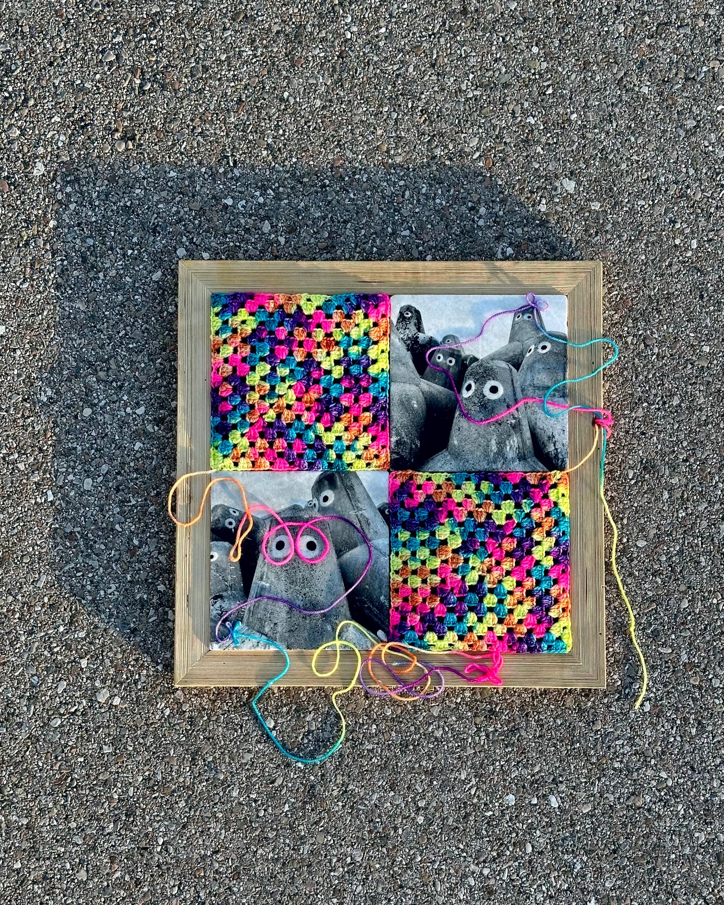 MixedMedia Kunstwerk "GENTLE GUARDIANS"