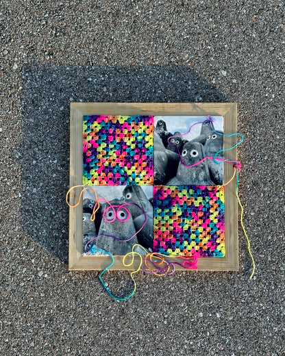 MixedMedia Kunstwerk "GENTLE GUARDIANS"