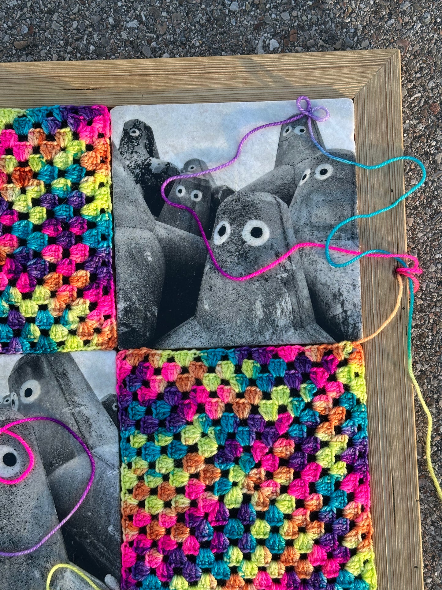 MixedMedia Kunstwerk "GENTLE GUARDIANS"