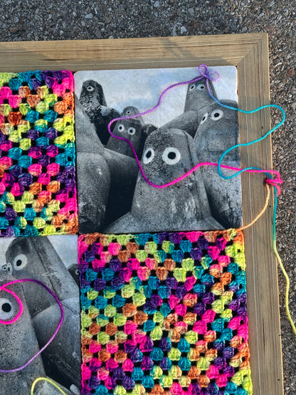 MixedMedia Kunstwerk "GENTLE GUARDIANS"