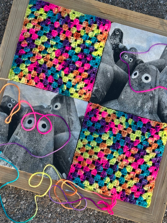 MixedMedia Kunstwerk "GENTLE GUARDIANS"