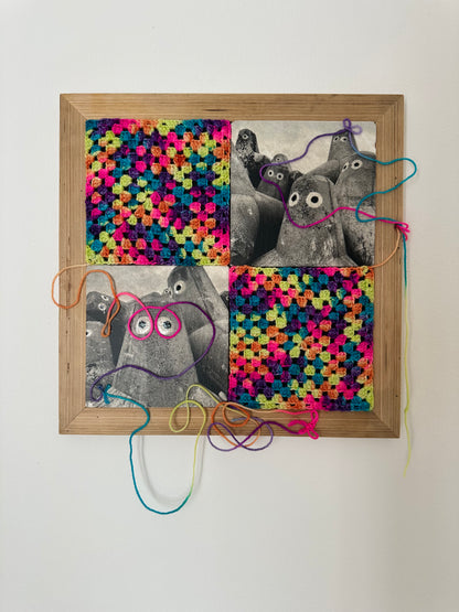 MixedMedia Kunstwerk "GENTLE GUARDIANS"