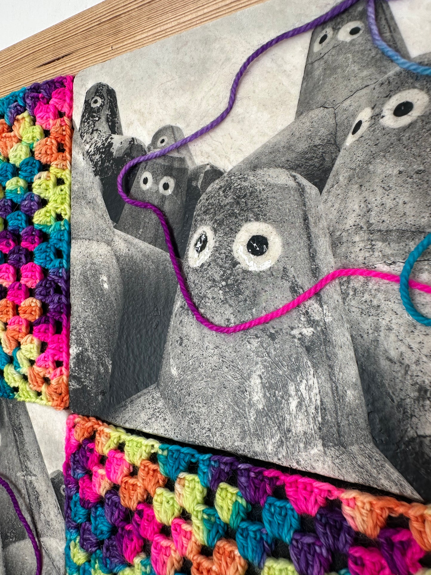 MixedMedia Kunstwerk "GENTLE GUARDIANS"