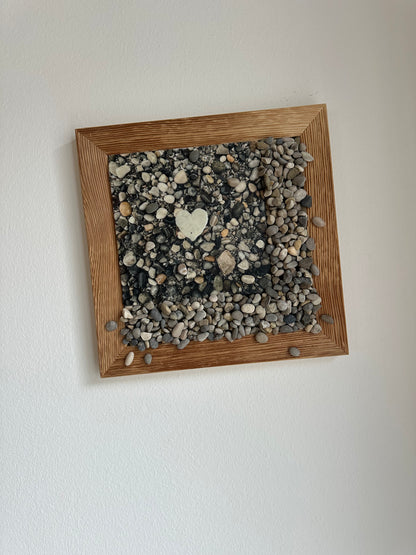 MixedMedia Kunstwerk "FRAGILE HEART"