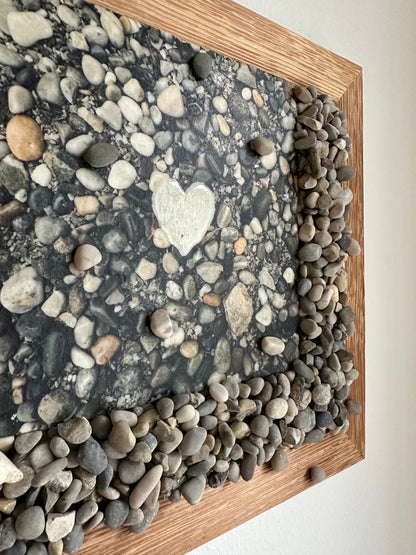 MixedMedia Kunstwerk "FRAGILE HEART"