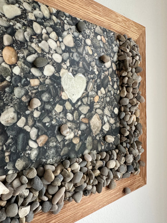 MixedMedia Kunstwerk "FRAGILE HEART"