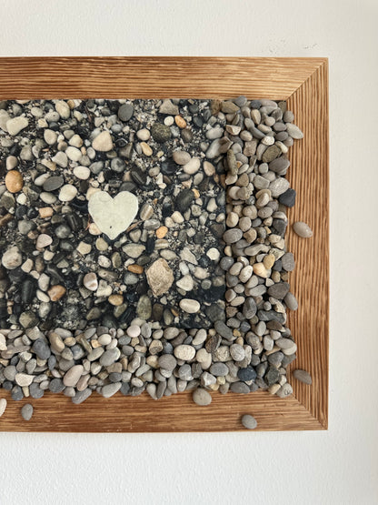 MixedMedia Kunstwerk "FRAGILE HEART"