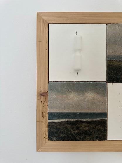 MixedMedia Kunstwerk "TIME FLIES"