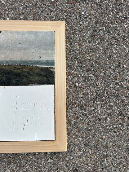 MixedMedia Kunstwerk "TIME FLIES"