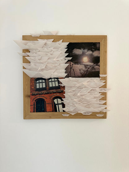 MixedMedia Kunstwerk "NIGHTSHIPS"