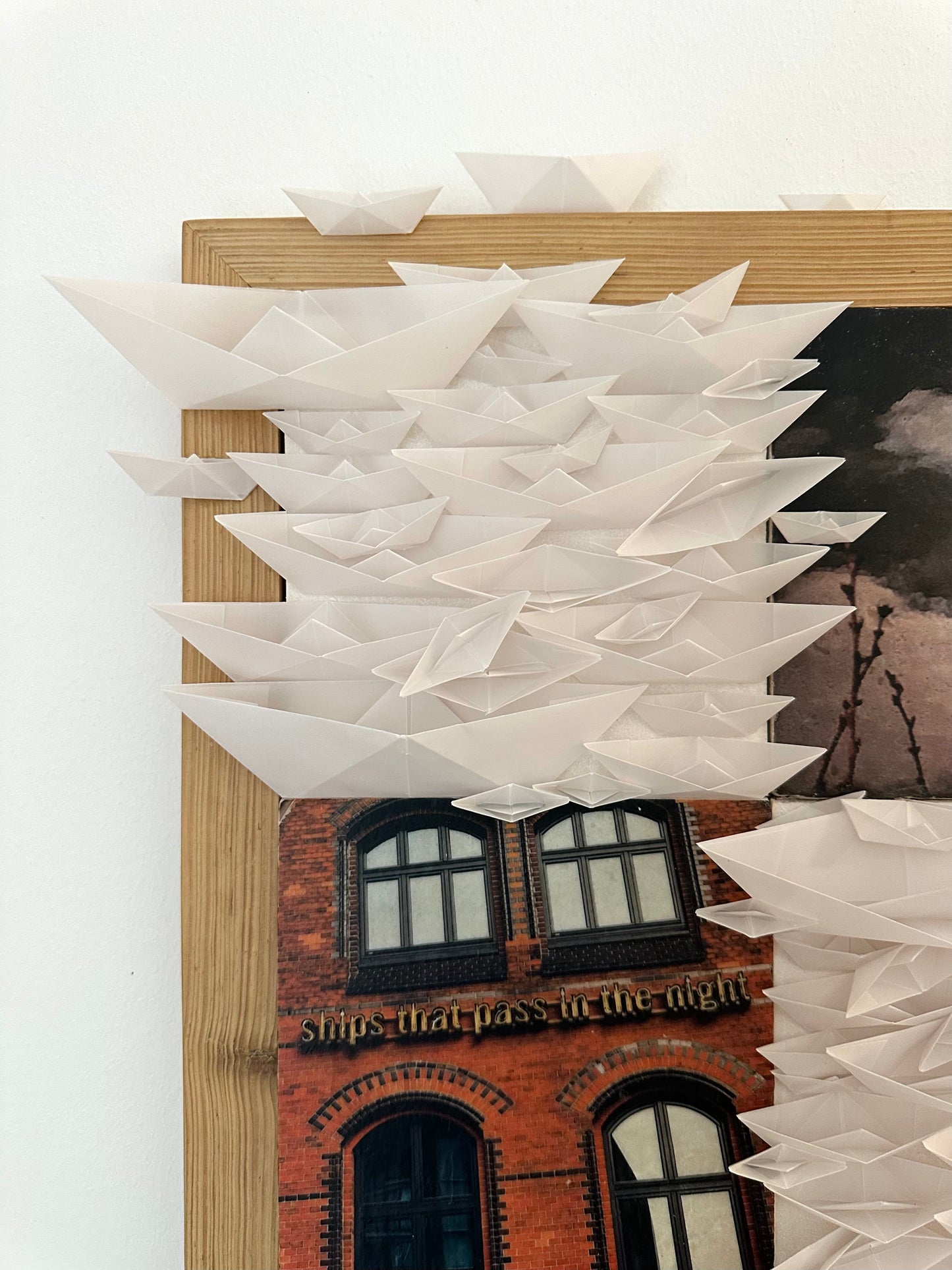 MixedMedia Kunstwerk "NIGHTSHIPS"