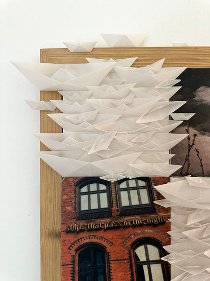 MixedMedia Kunstwerk "NIGHTSHIPS"