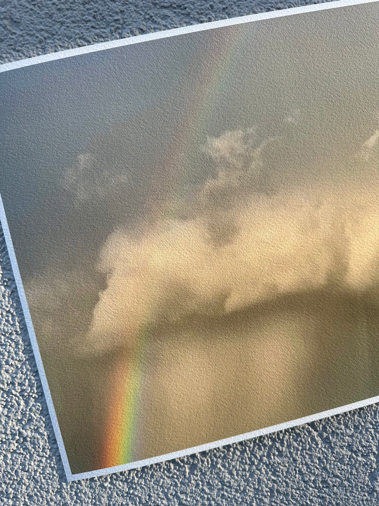 FineArt Print "ABOVE THE CLOUDS"