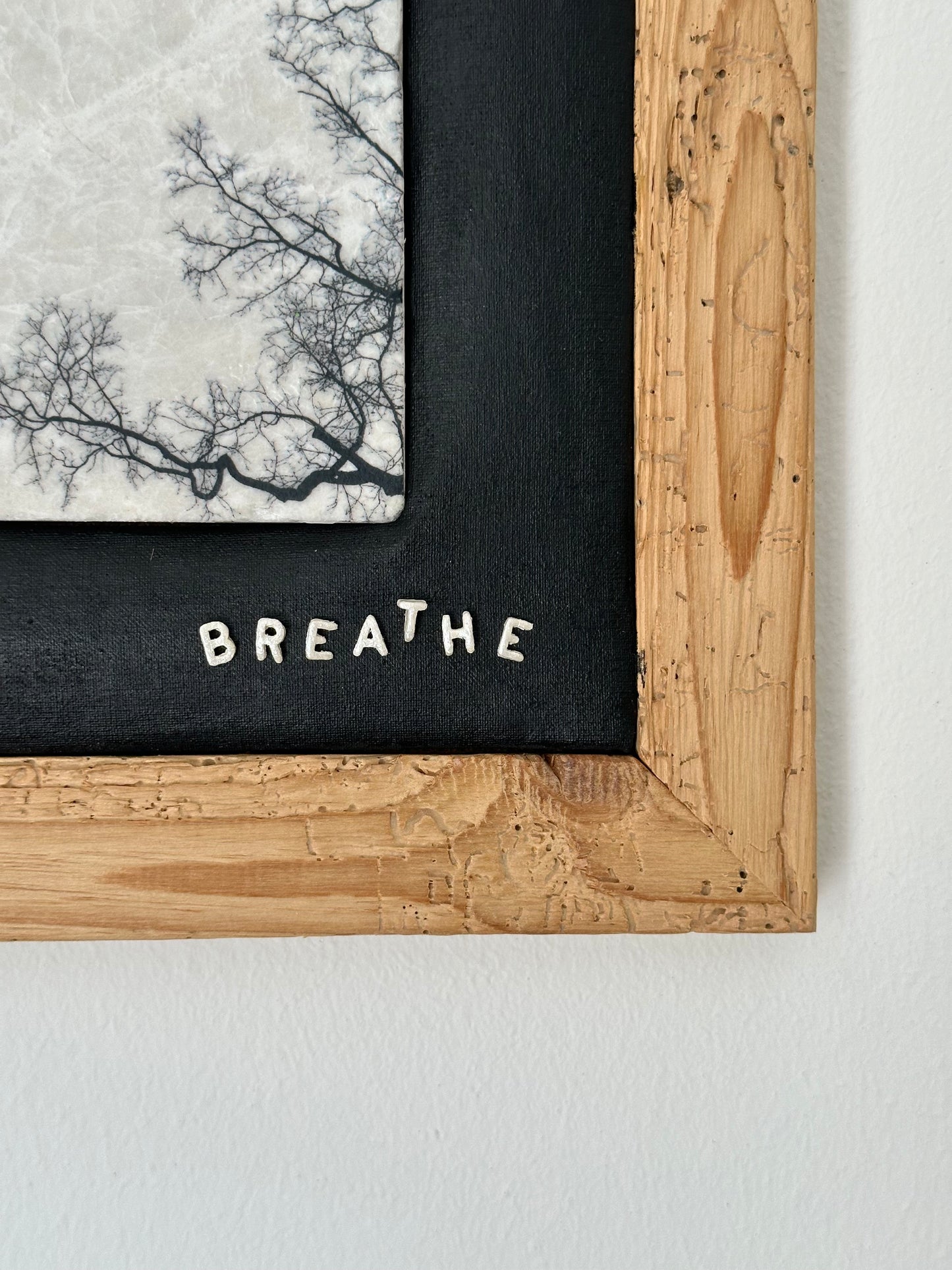 MixedMedia Kunstwerk "BREATHE"