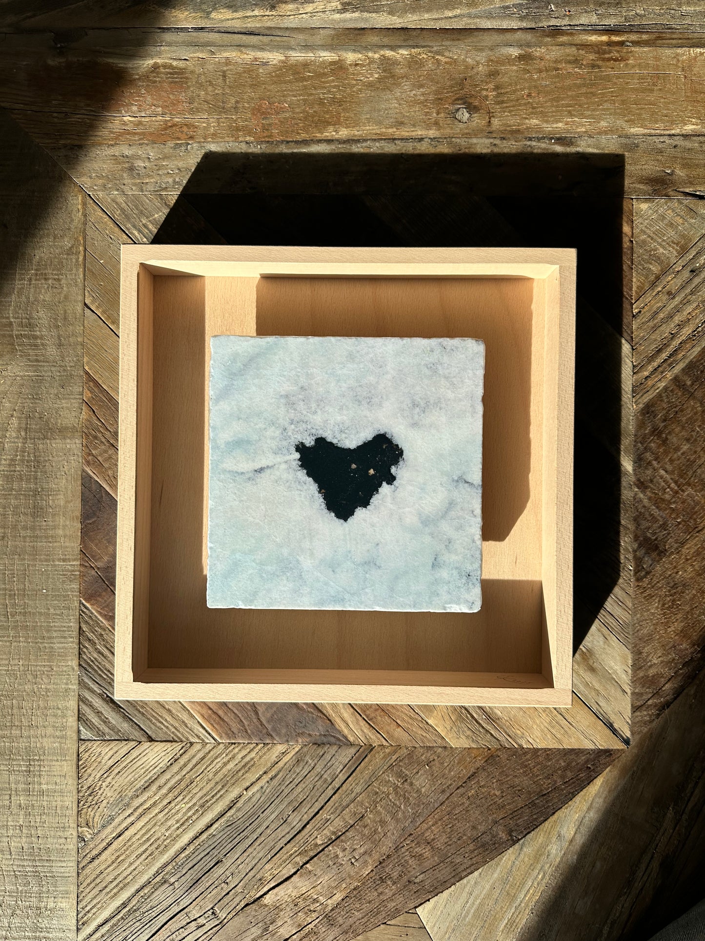 MixedMedia Kunstwerk "THE FLOATING STONES #7