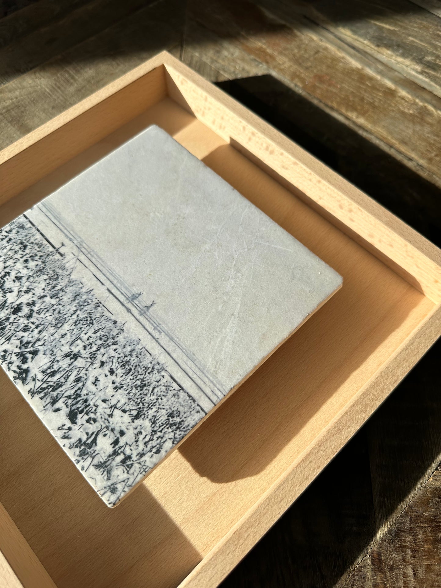 MixedMedia Kunstwerk "THE FLOATING STONES #12