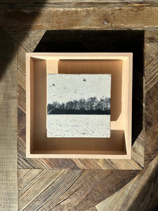 MixedMedia Kunstwerk "THE FLOATING STONES #9