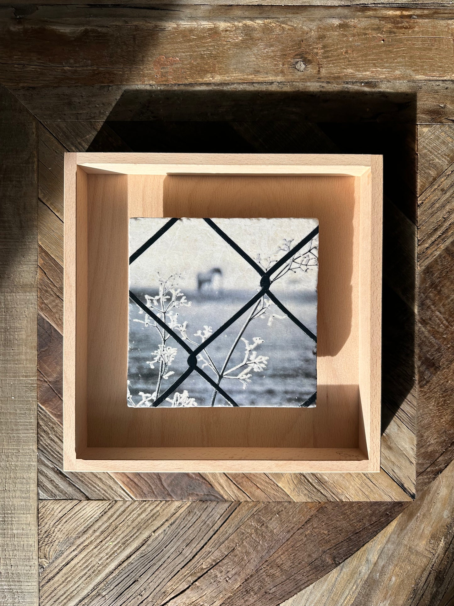 MixedMedia Kunstwerk "THE FLOATING STONES #8