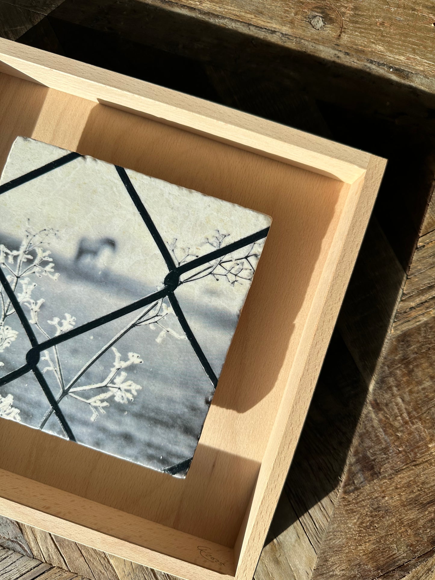 MixedMedia Kunstwerk "THE FLOATING STONES #8