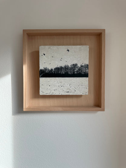 MixedMedia Kunstwerk "THE FLOATING STONES #9