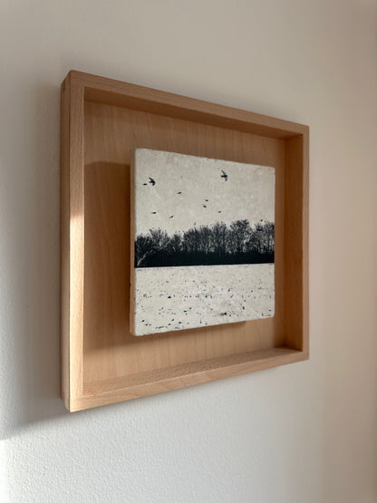 MixedMedia Kunstwerk "THE FLOATING STONES #9